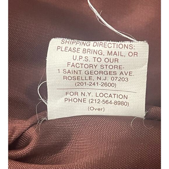 Vintage 80's Giovinezza Moda Rocco Brown Moto Leather Jacket Medium - Picture 14 of 16